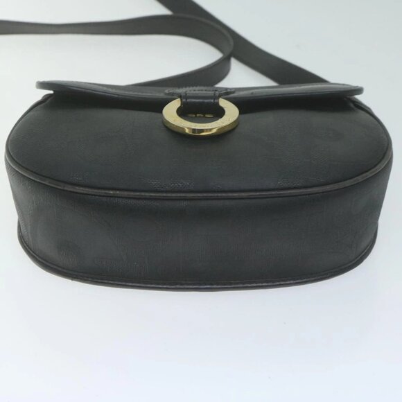 Christian Dior Trotter Canvas Shoulder Bag Black Auth yk10545 - Picture 7 of 16